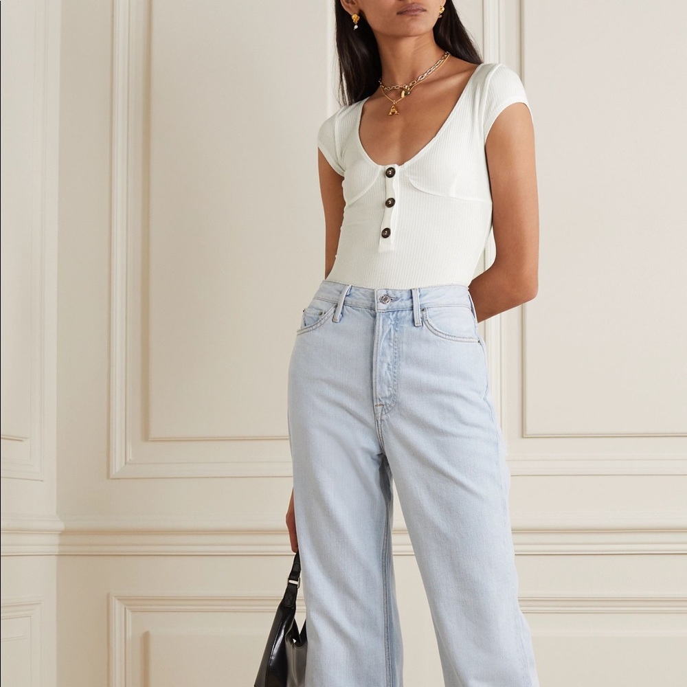 NWT Reformation Marten Bodysuit size L